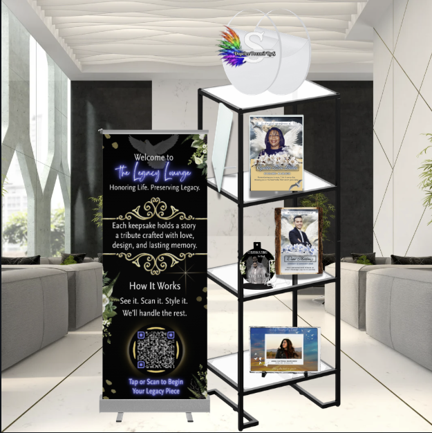 Human Legacy Lounge Display